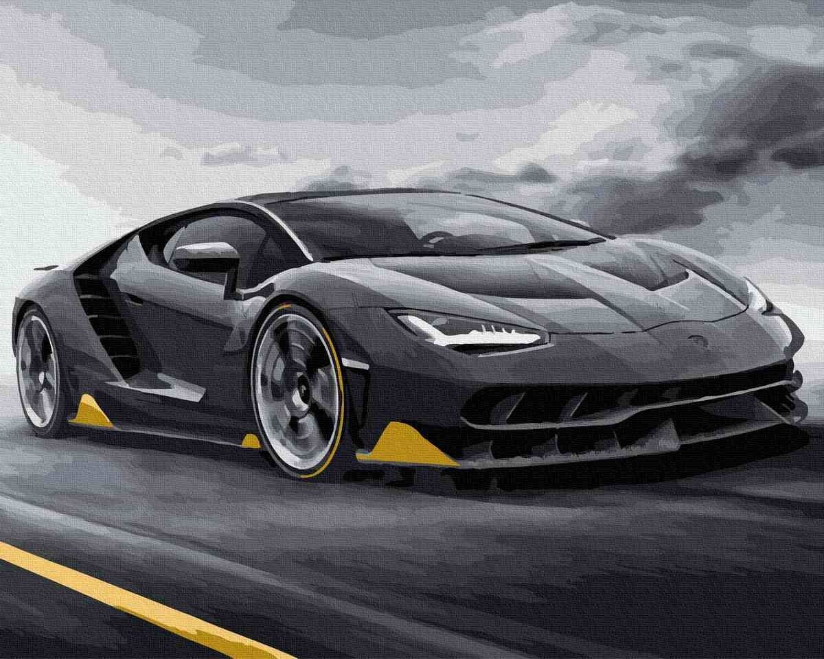 Malowanie po numerach Lamborghini