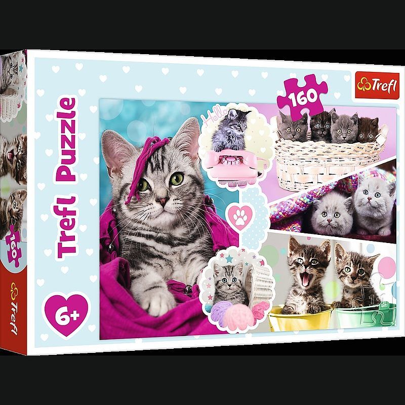 Puzzle 160 urocze kotki 15371