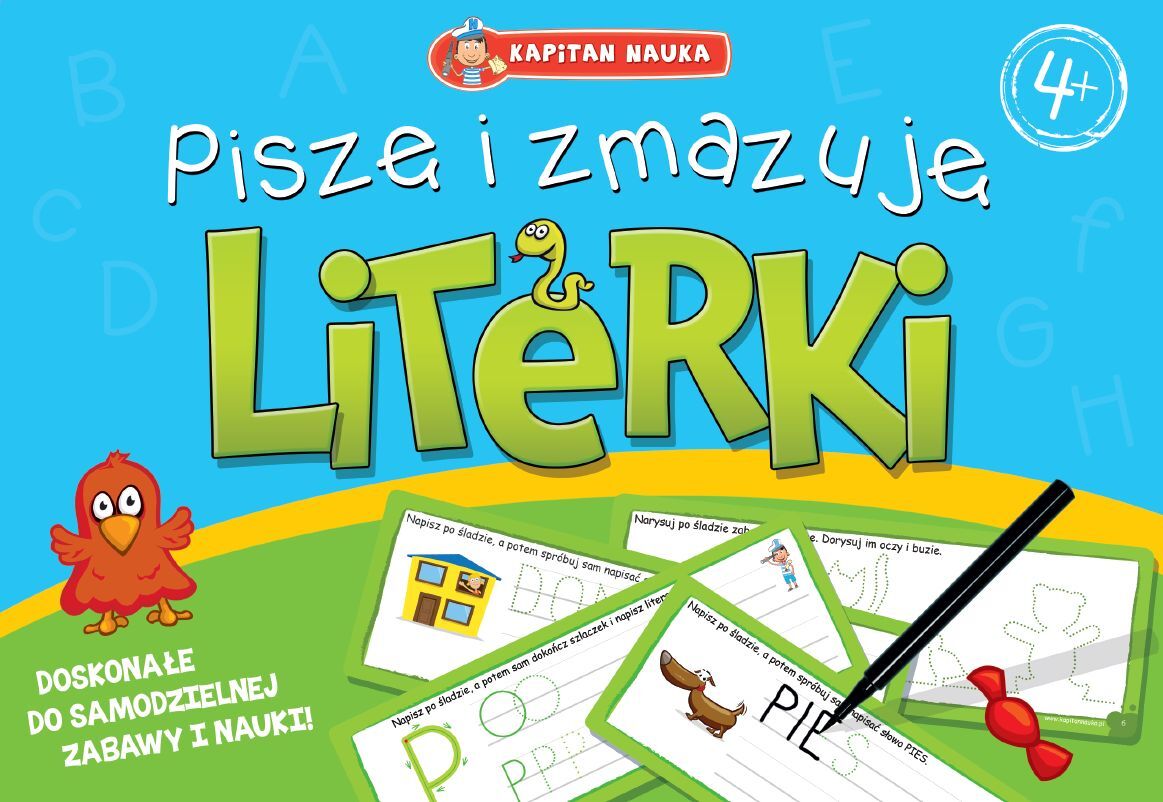 Pakiet Piszę i zmazuję Literki