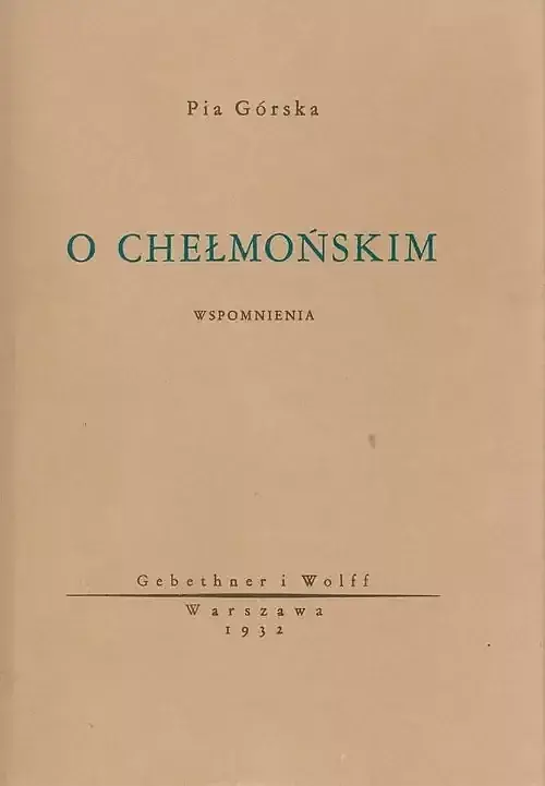 O Chełmońskim. Wspomnienia