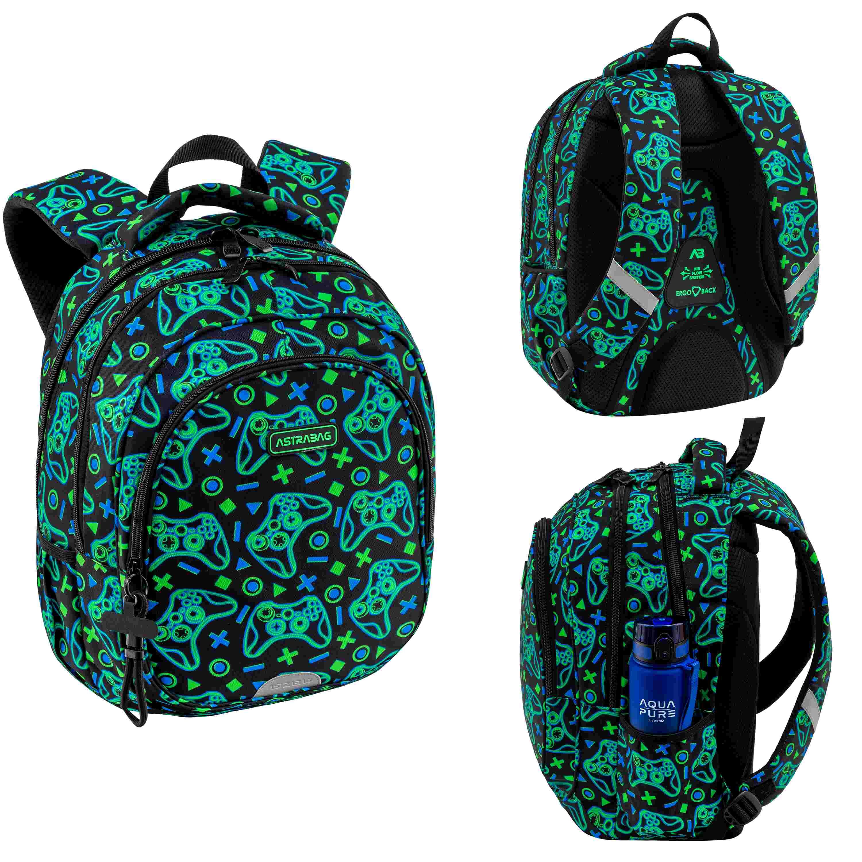 Plecak 3-komorowy Astrabag Game On AB300