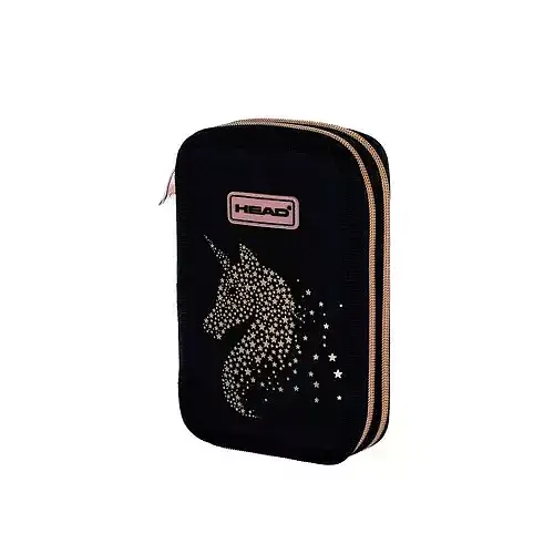 Piórnik podwójny bez wyposażenia Head Golden Effect Classy Gold AC2