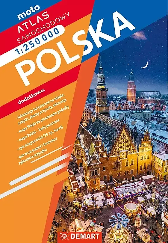 Polska atlas samochodowy 1:250 000