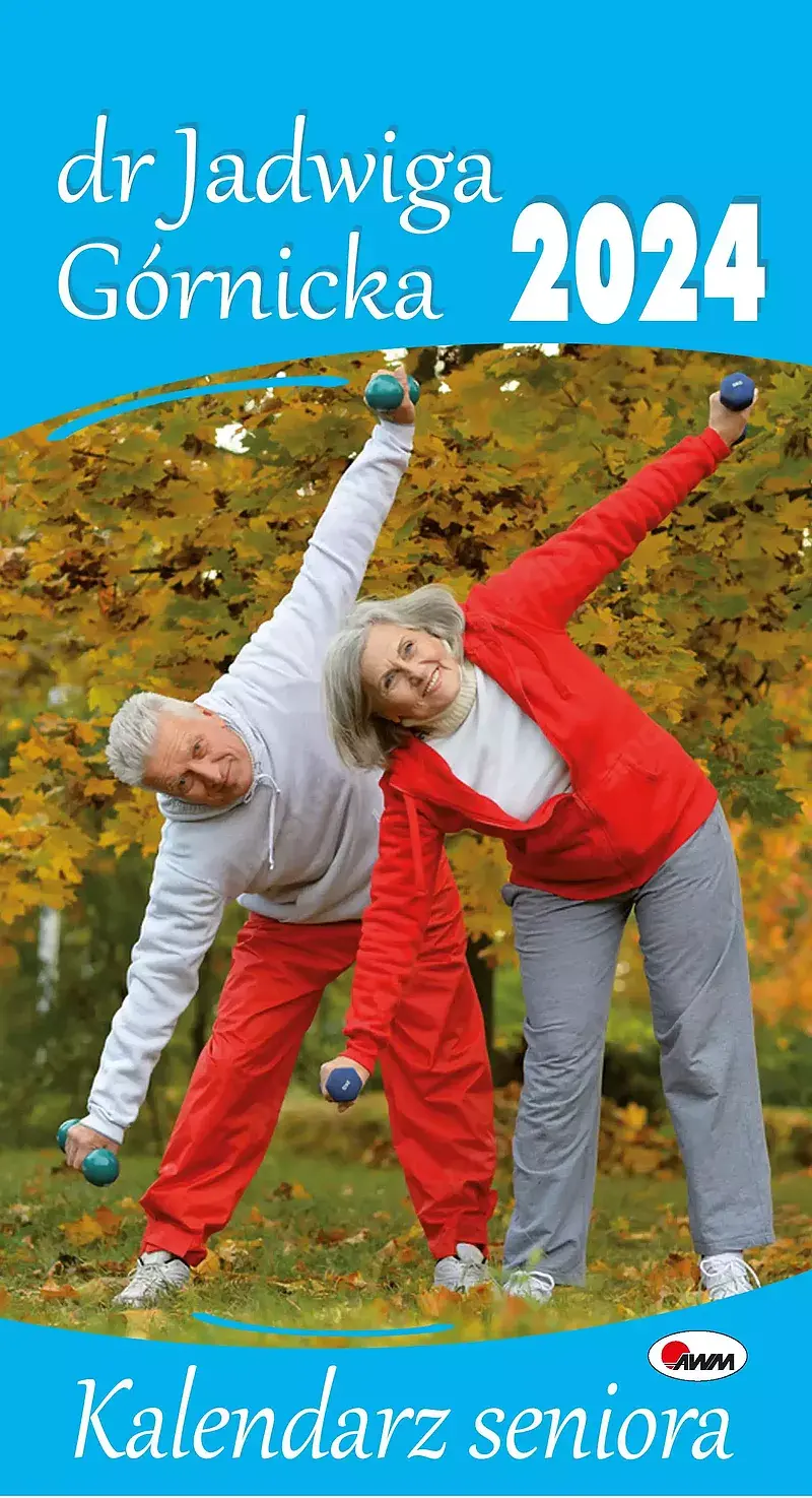 Kalendarz 2024 seniora kr1 ścienny