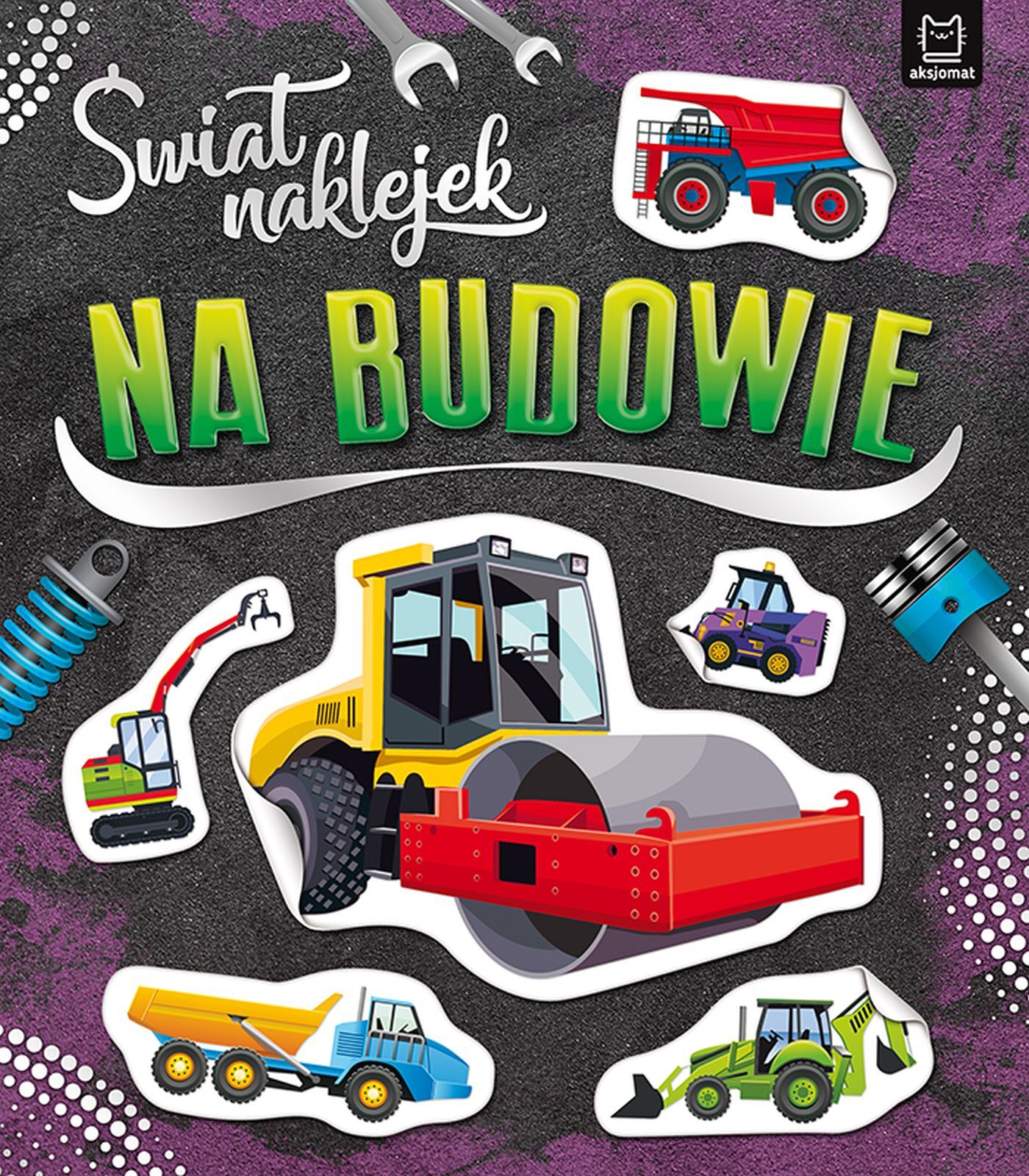 Świat naklejek. Na budowie