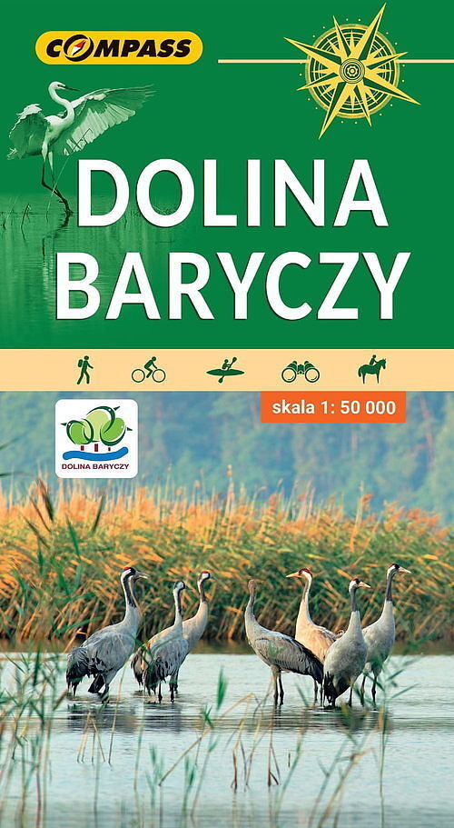Dolina Baryczy. Mapa turystyczna w skali 1:50 000