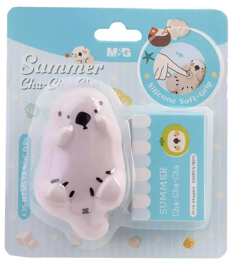 Zszywacz mini cha cha  blister