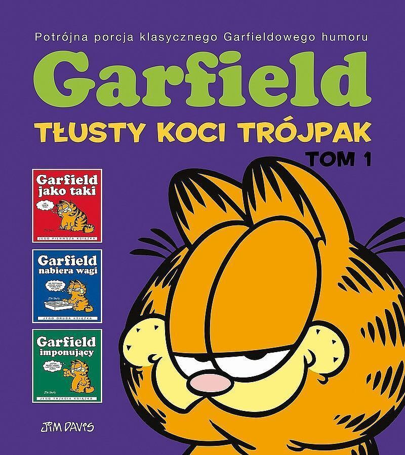 Garfield - Tłusty koci trójpak - 01 (wyd. 2022)