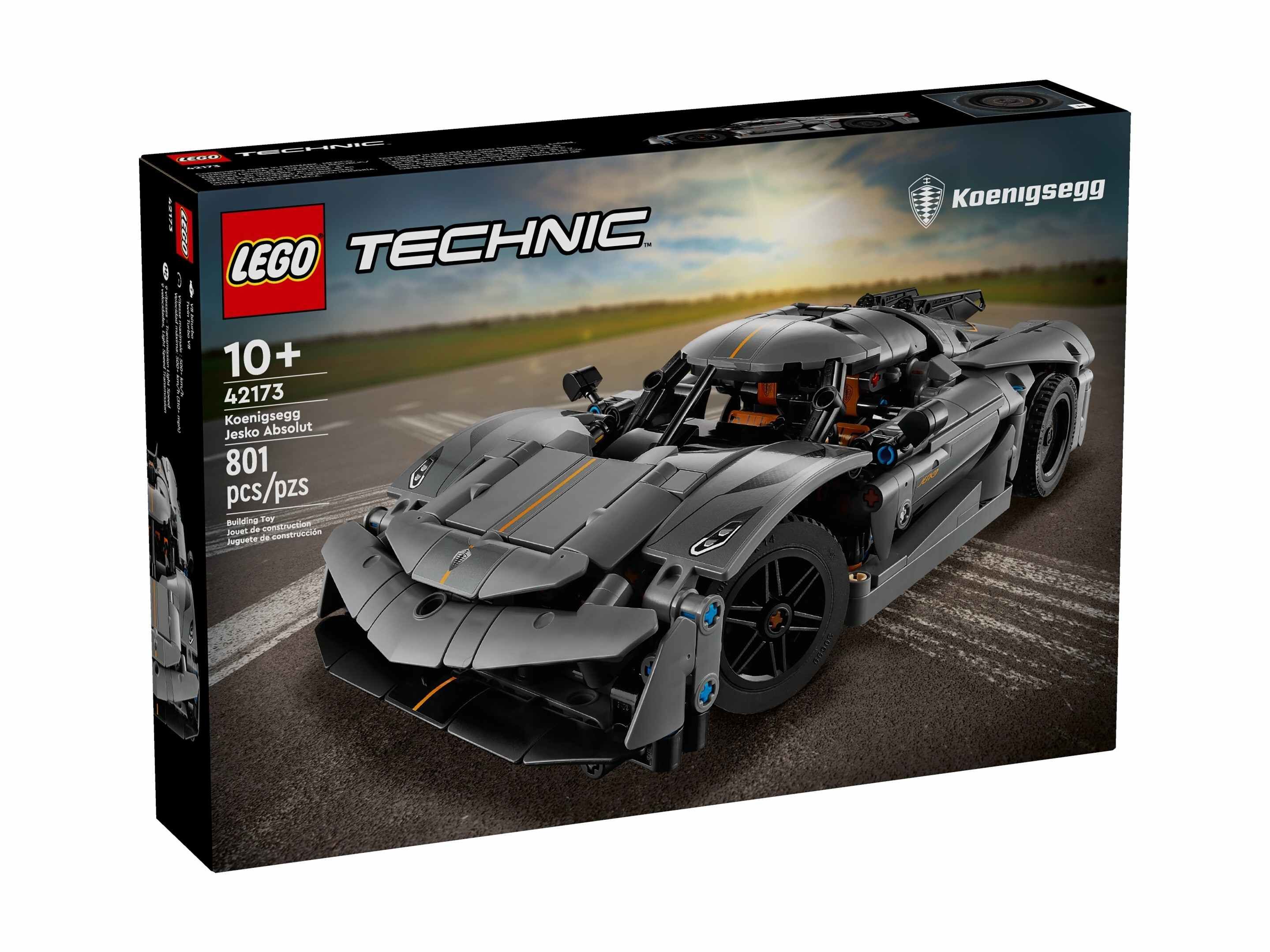 LEGO Technic szary Hipersamochód Koenigsegg  42173