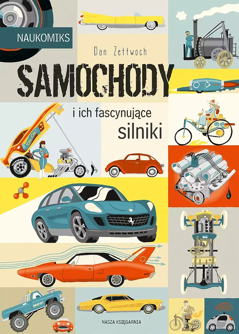 Naukomiks -  Samochody i ich fascynujące silniki (wyd. 2025)