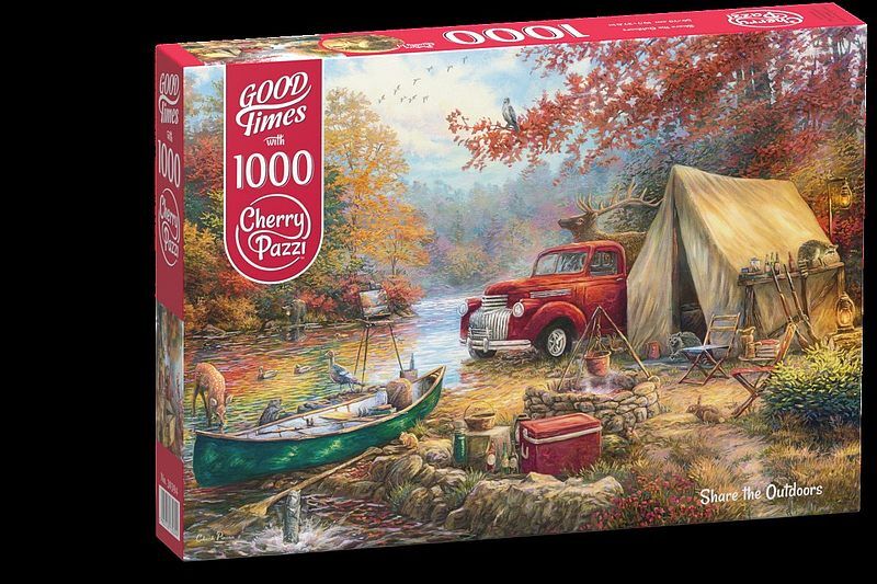 Puzzle 1000 cherry pazzi share the outdoors