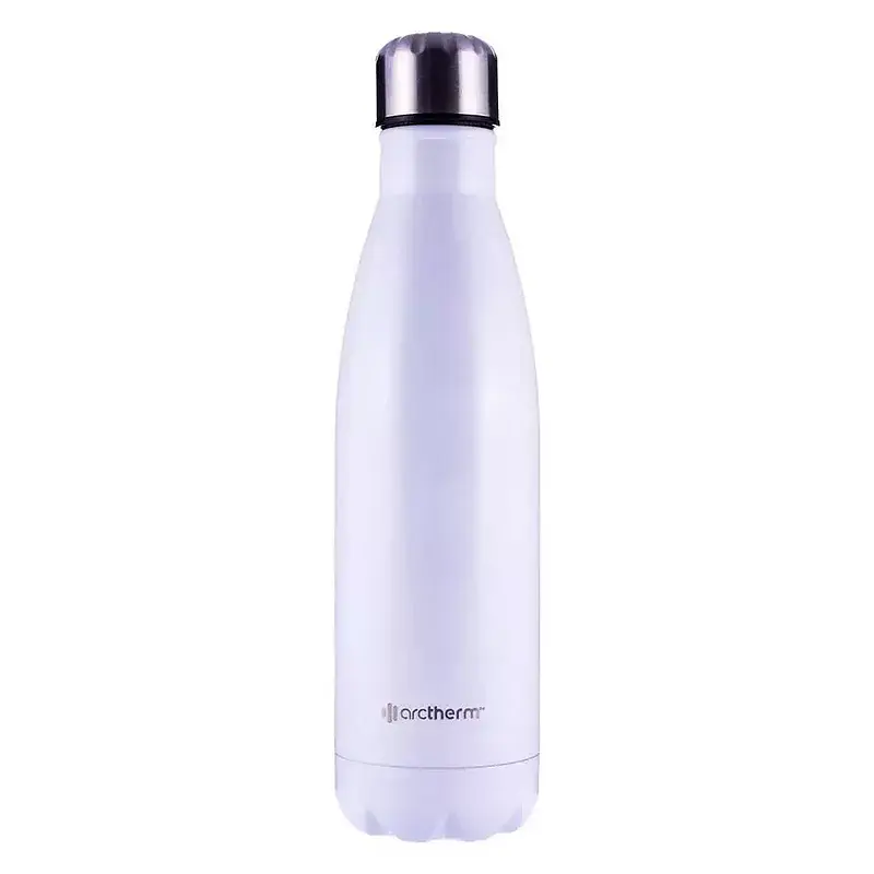 Butelka termiczna biała metalic 500ml