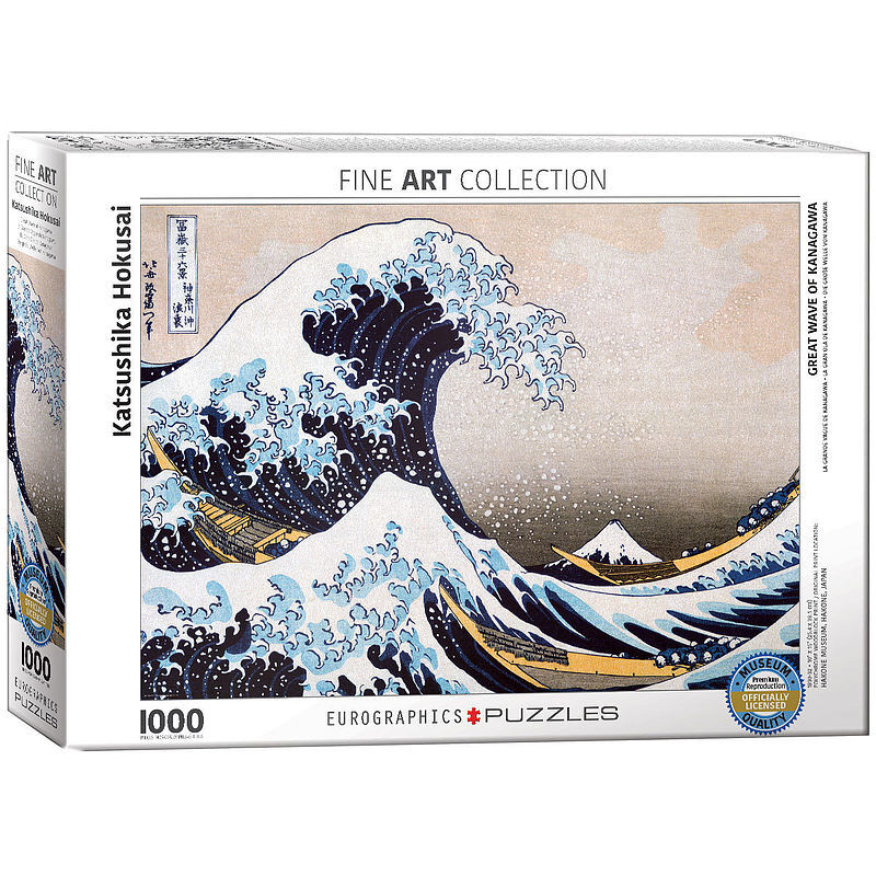 Puzzle 1000 great wave of kanagawa 6000-1545
