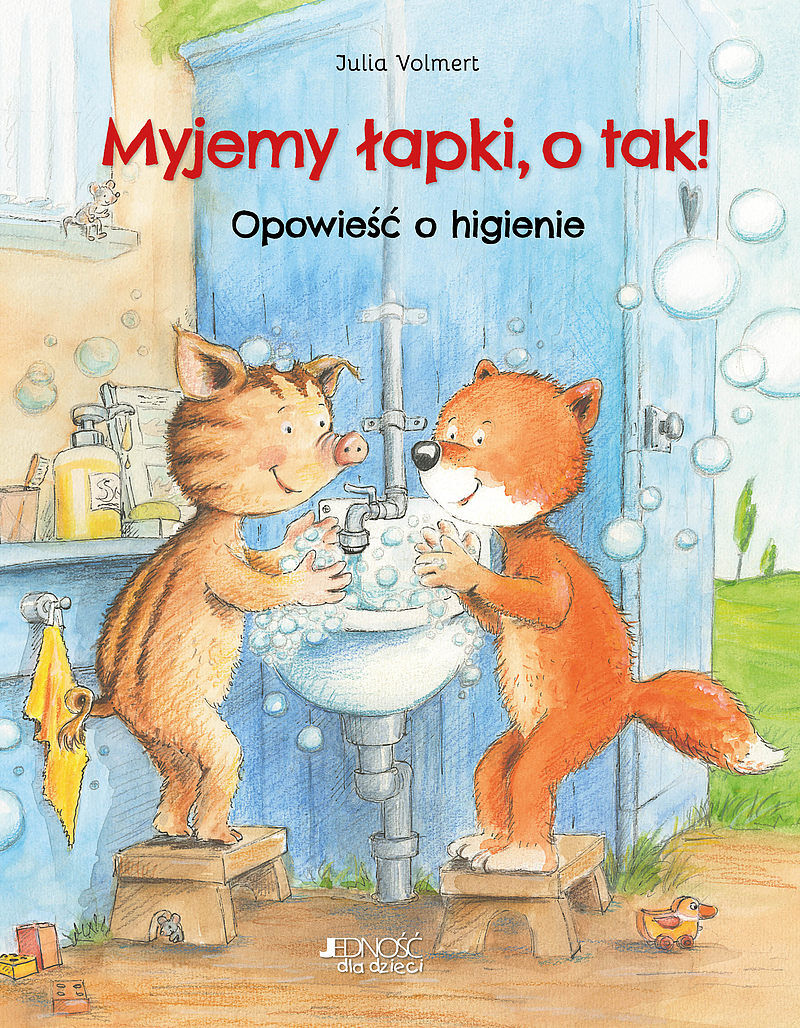 Myjemy łapki, o tak!