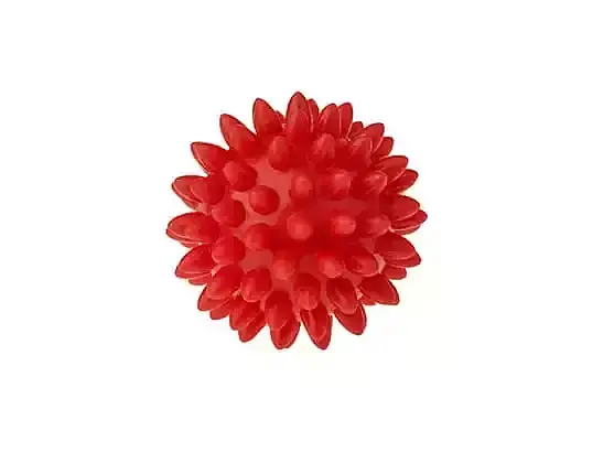 Piłka rehabilitacyjna 5,4 cm czerwona