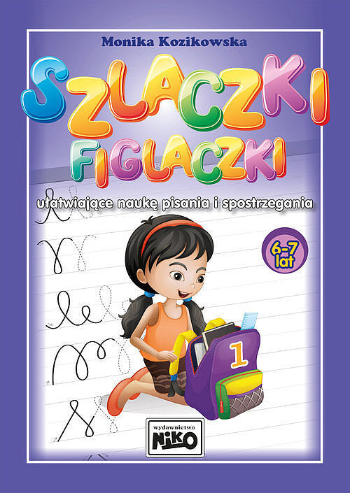 Szlaczki figlaczki ułatwiające naukę pisania i spostrzegania 6-7 lat