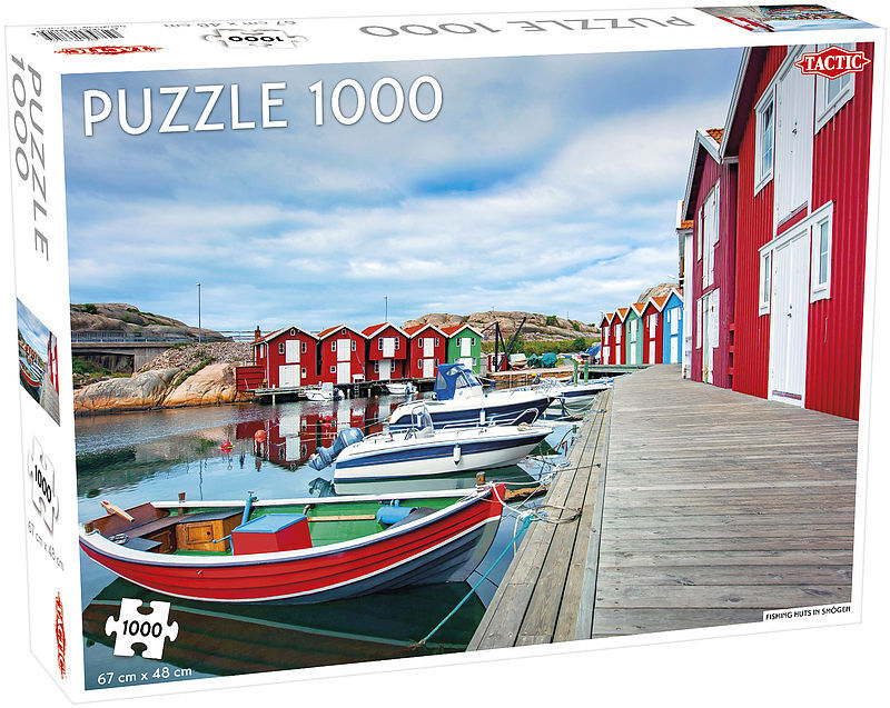 Puzzle Fishing Huts in Smogen 1000