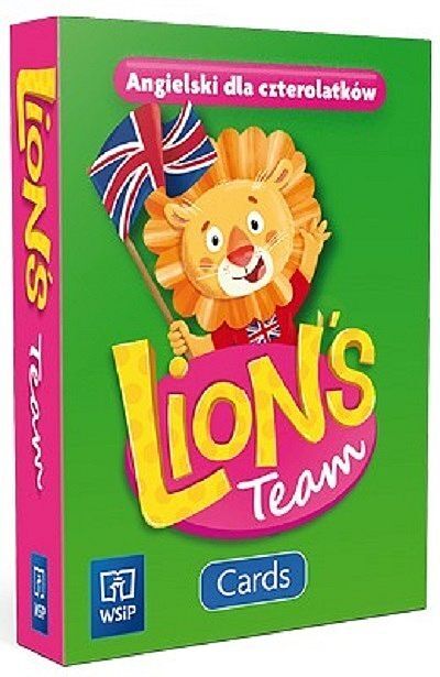 Język angielski lion's team activity book przedszkole czterolatek