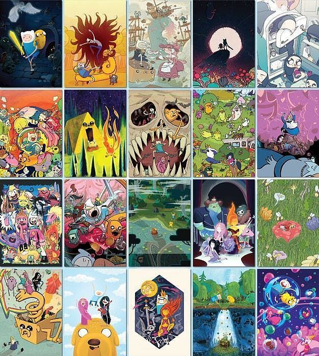Adventure Time - Poster Book