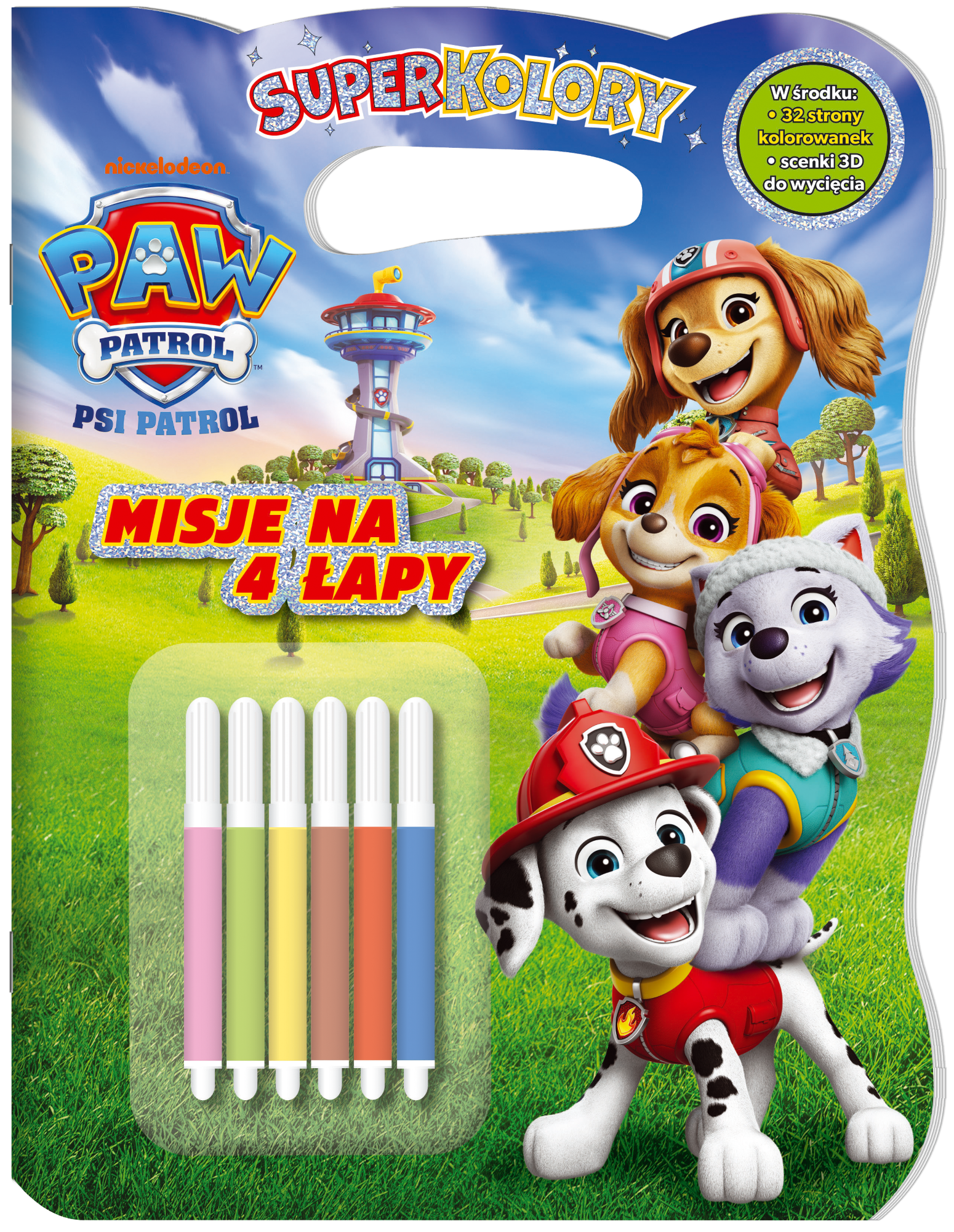 Psi Patrol. Superkolory. Misje na 4 łapy