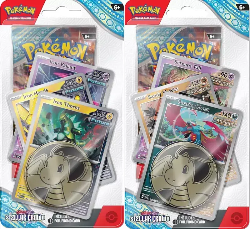 Pokemon tcg scarlet & violet stellar crowns premium checklane blister 1szt. Mix