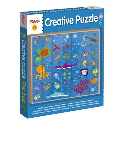 Ludattica Legno Creative Puzzle The Sea