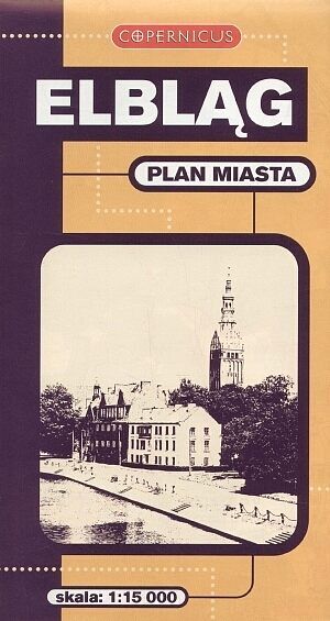 Elblag - Plan miasta (1:15 000)