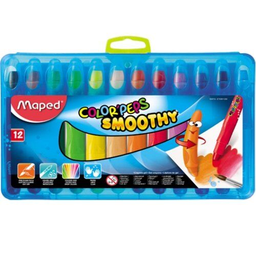 Kredki Colorpeps smoothy żelowe 12 sztuk