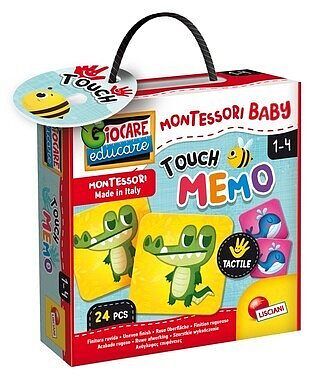 Lisciani Montessori Baby Touch Gra Pamięciowa