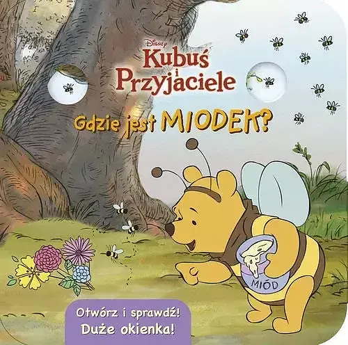 Gdzie jest miodek? Otwórz i sprawdź! Disney Kubuś i Przyjaciele