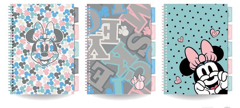 Kołobrulion b5 100k. Kratka disney fashion minnie mouse 1szt. Mix