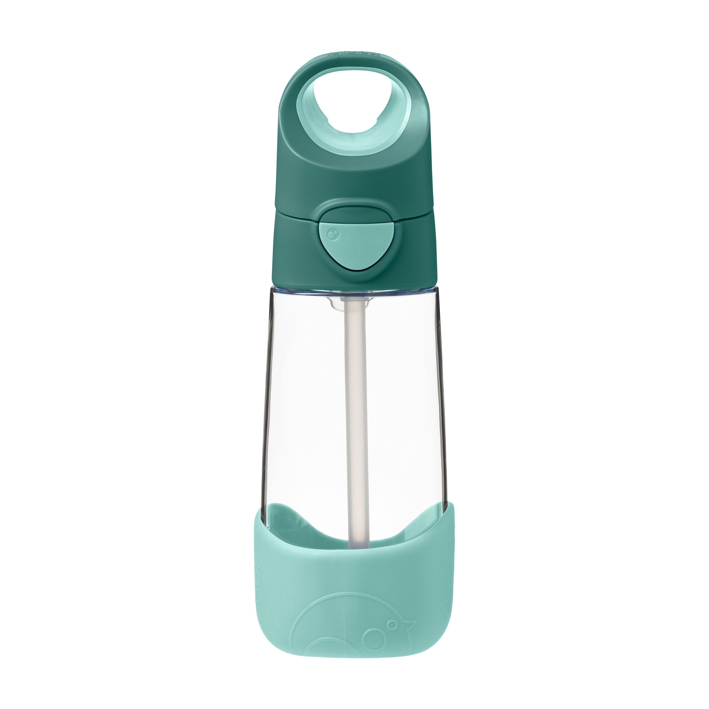 Butelka 450ml tritanowa ze słomką Emerald Forest