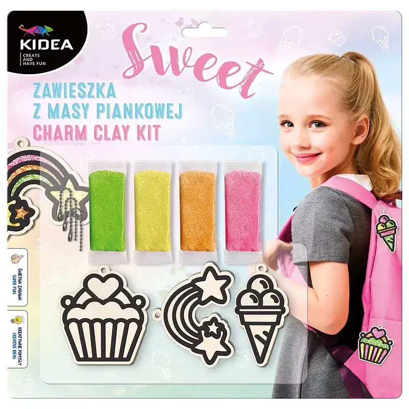 Zawieszka z masy piankowej sweet kidea 4 kolory