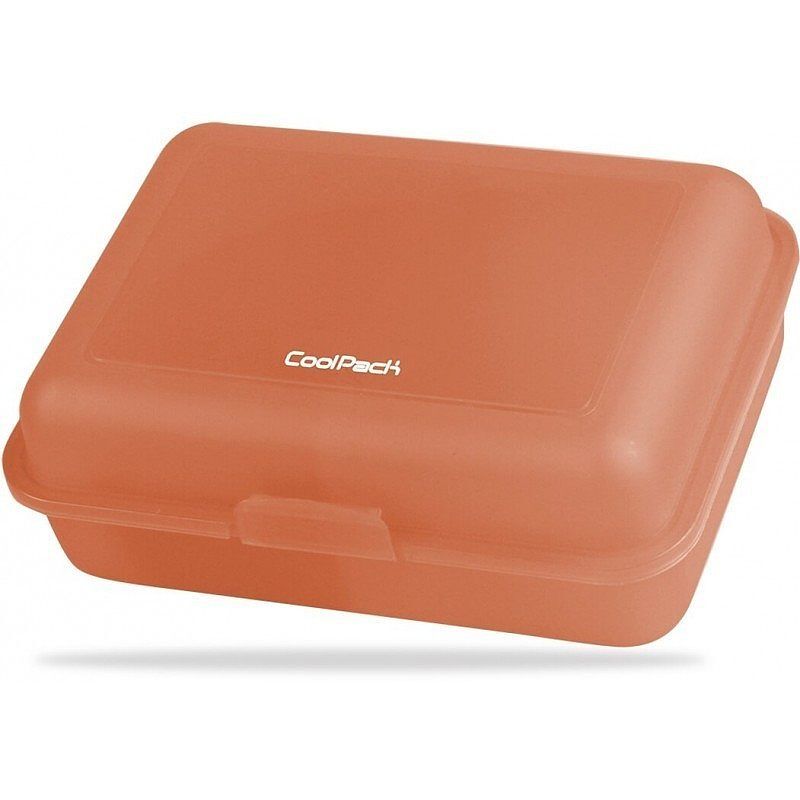 Śniadaniówka coolpack frozen transparentna pomarańczowa
