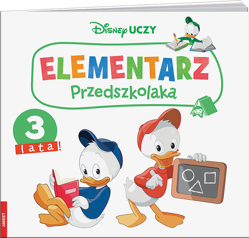Disney uczy miki i przyjaciele elementarz przedszkolaka 3 lata uep-9304