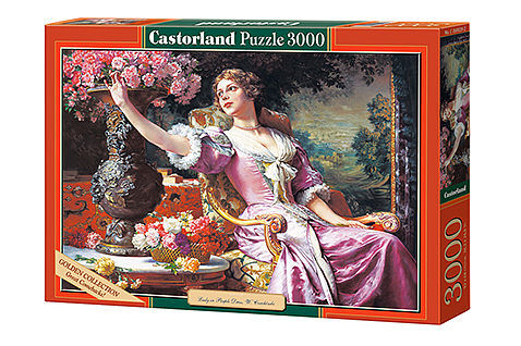 Puzzle 3000 Copy of Lady in Purple Dress