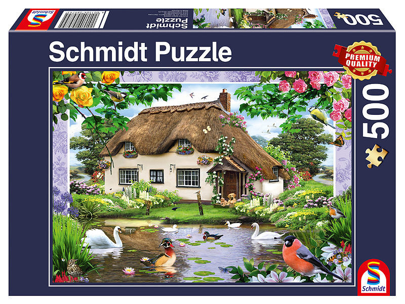 Puzzle 500 pq wiejski domek 110823