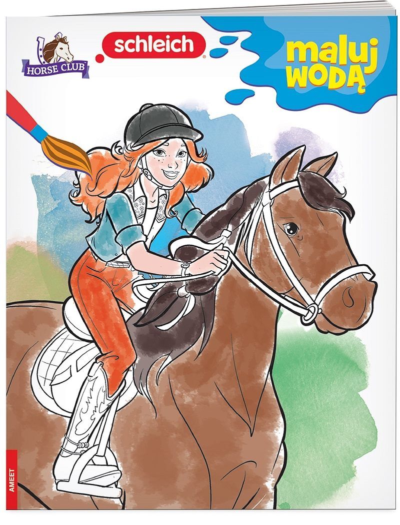 Schleich horse club maluj wodą mw-8401