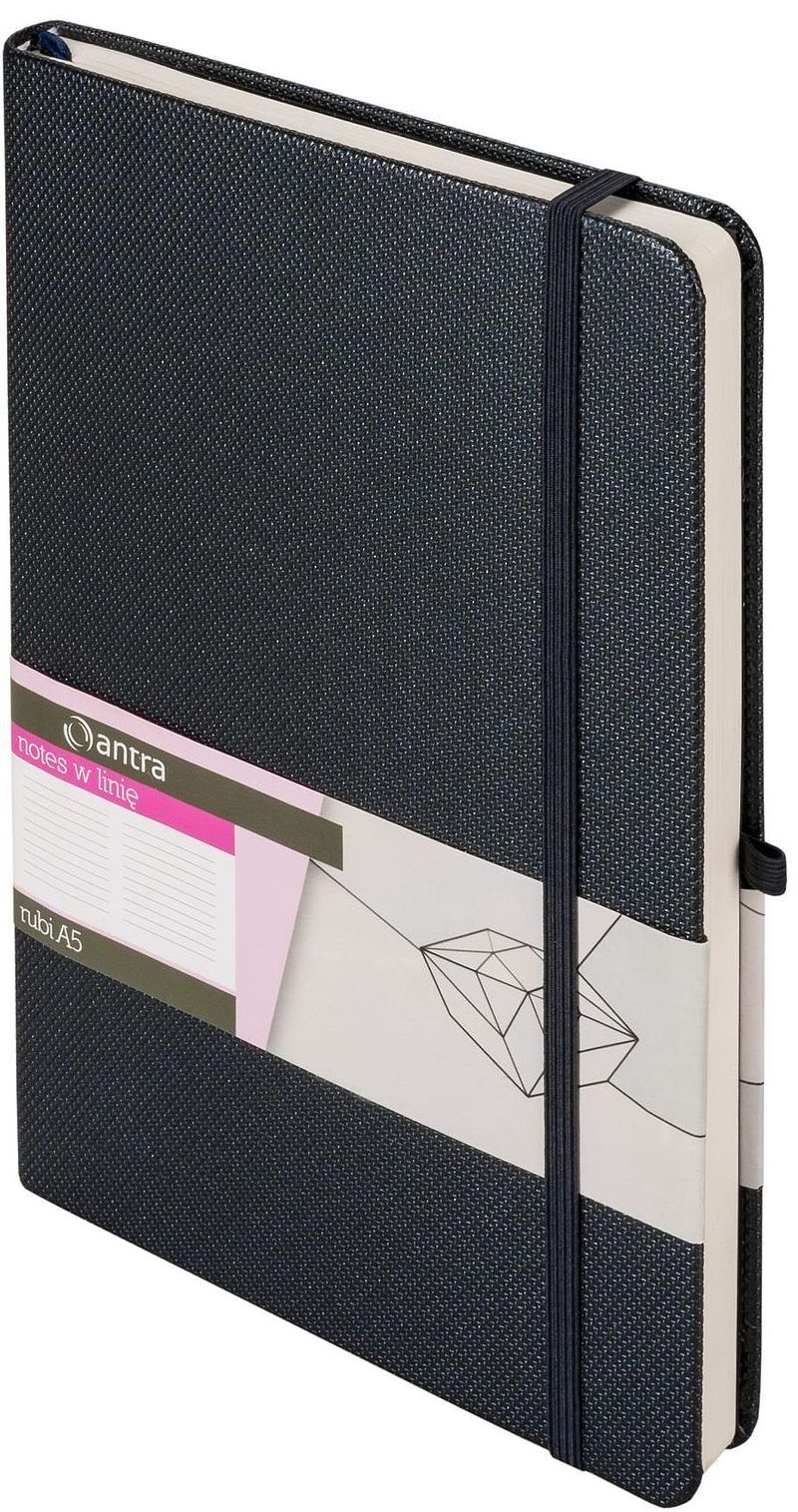 Notes rubi a5 linia szary