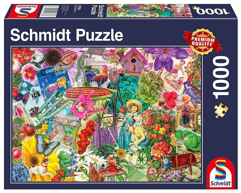 Puzzle 1000 pq ogrodnictwo
