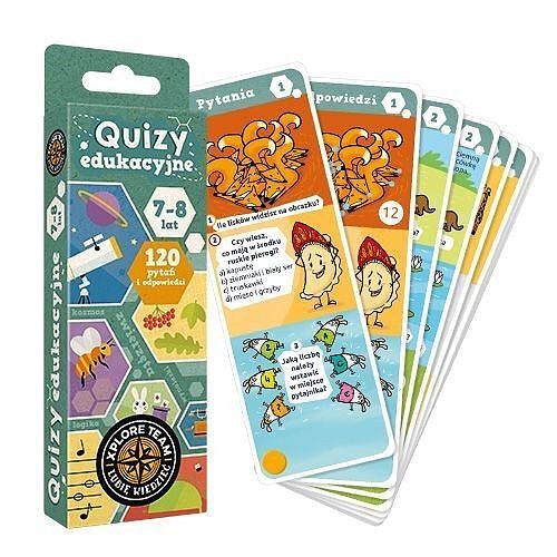 Xplore Team Quizy edukacyjne 7-8 lat