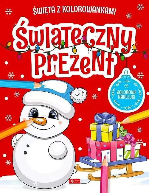 Święta z kolorowankami. Świąteczny prezent