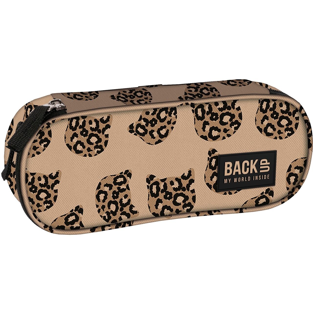Piórnik owalny Backup Panterka  PB8A52
