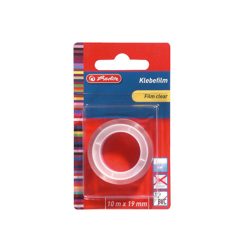 Taśma herlitz 10mx19mm  przezroczysta 1 szt