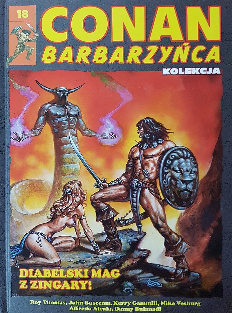 Conan Barbarzyńca - 18 - Diabelski Mag z Zingary!