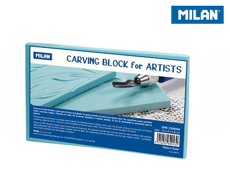 Blok do linorytu milan for artists średni 15 x 9 cm