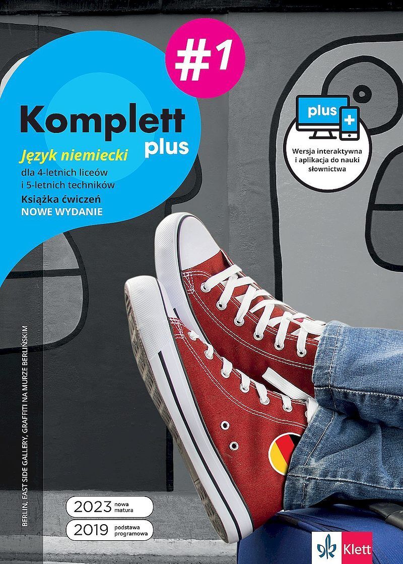 Komplett plus 1 język niemiecki zeszyt ćwiczeń + kod dostępu nw