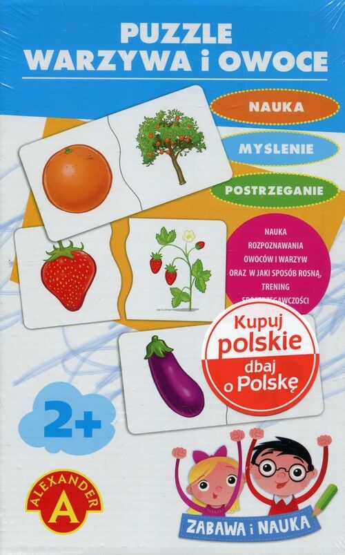 Puzzle Warzywa i owoce
