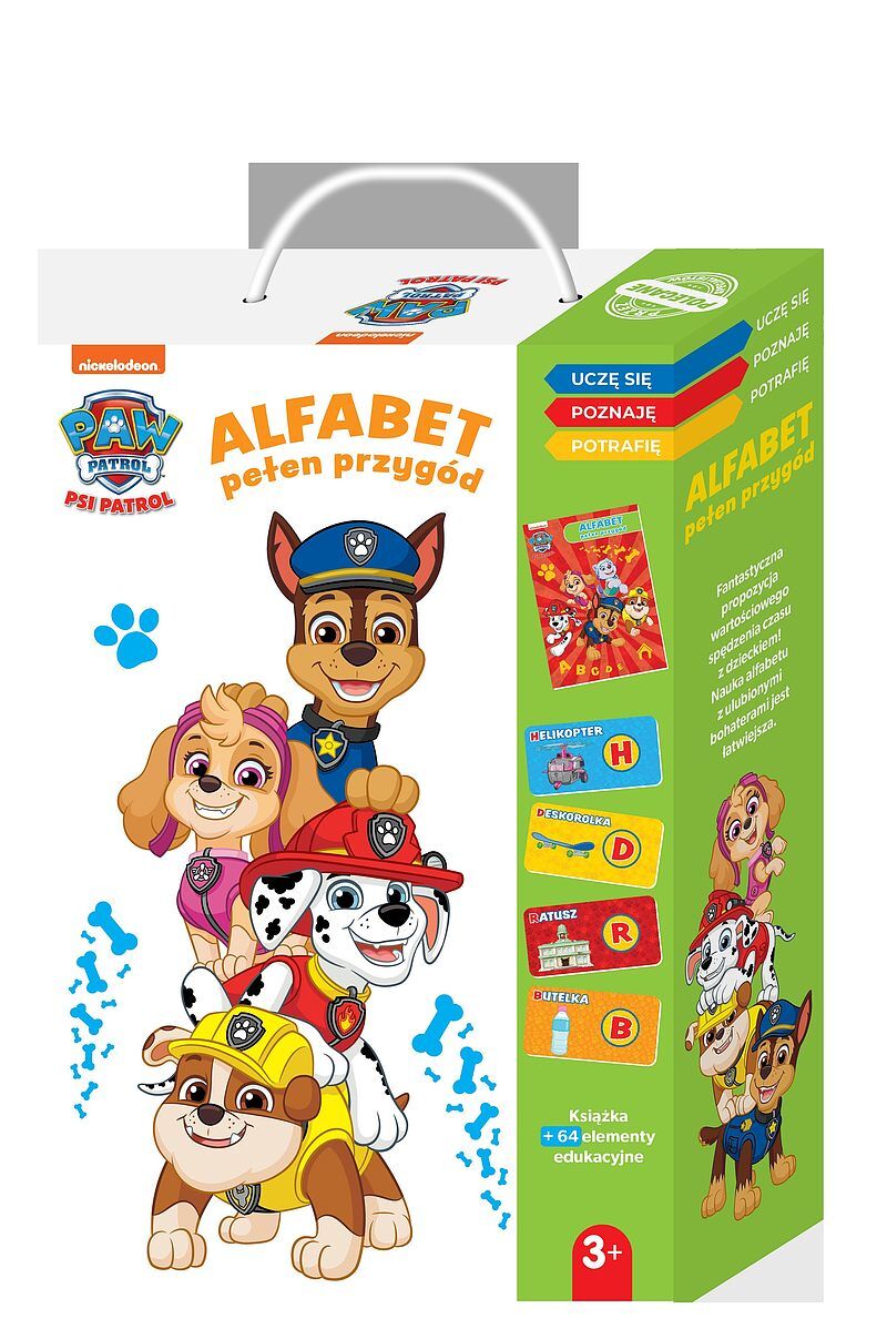 Psi Patrol. Alfabet pełen przygód.