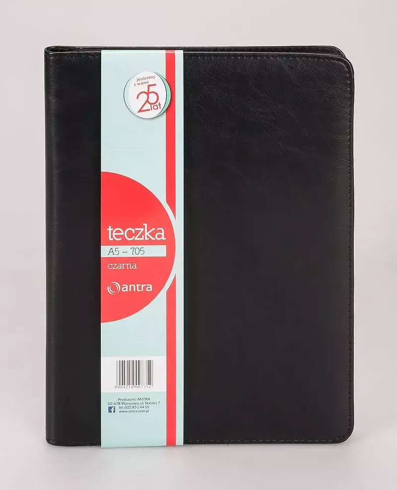 Teczka a5 czarna 705